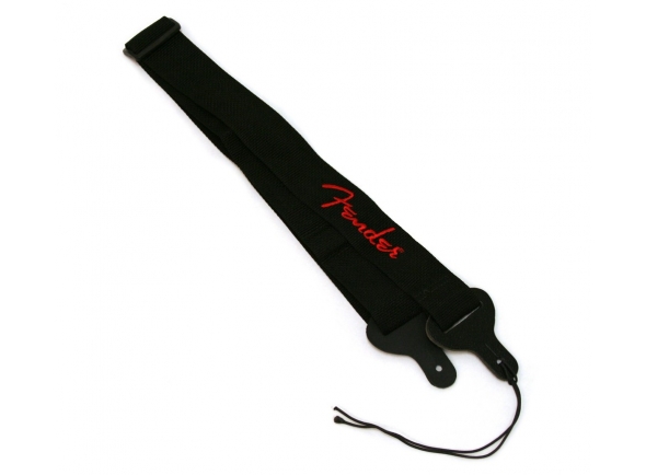 Fender Nylonstrap With Red Logo Fender Nylonstrap With Red Logo